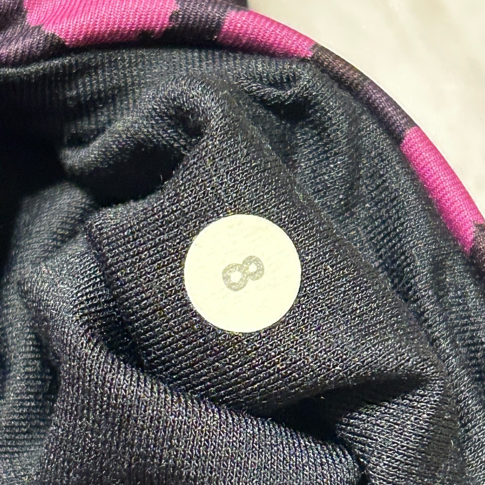 🪗lululemon athletica Leggings Drop it like it’s hot cherry cheetah violet (8).. - Picture 10 of 11